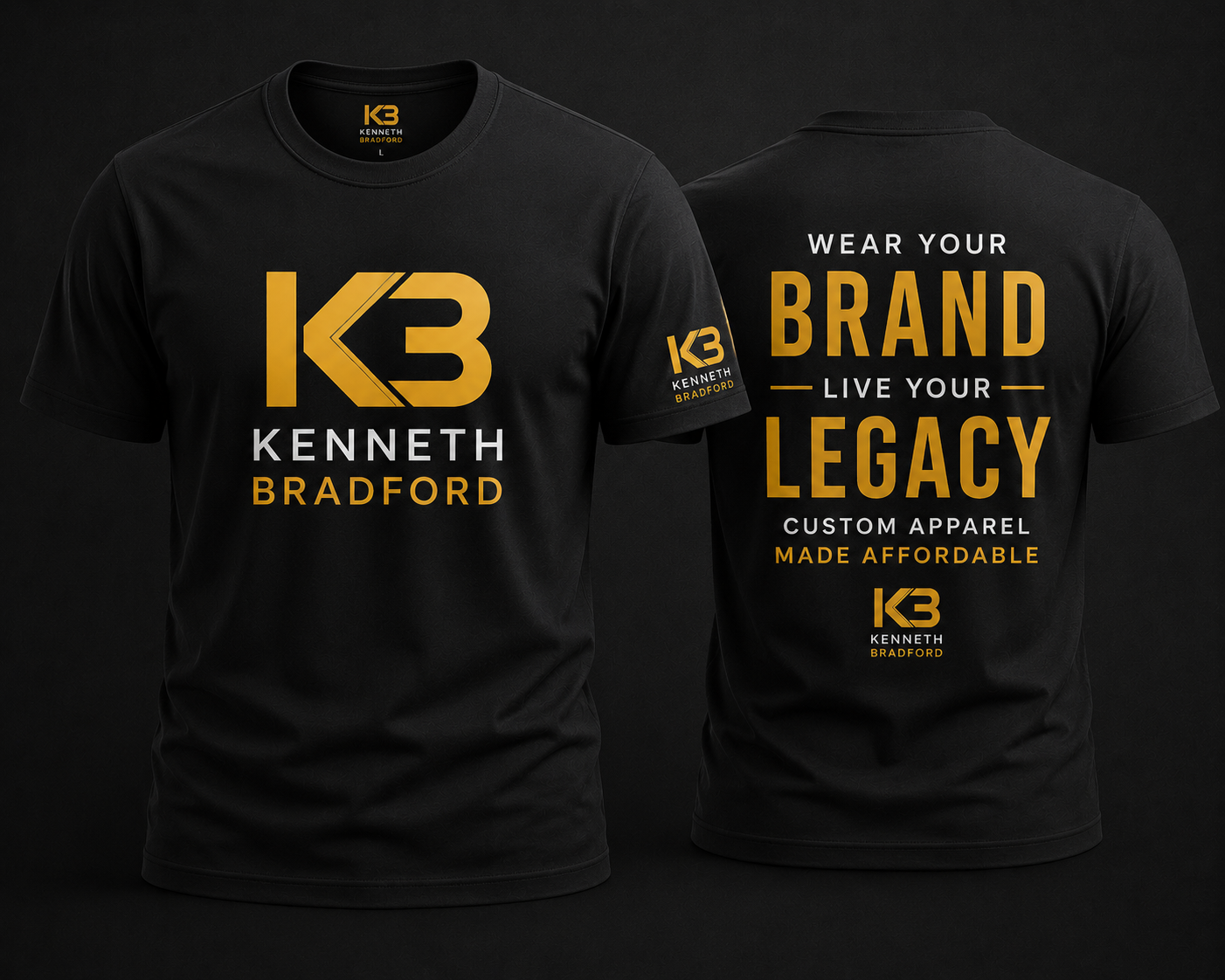 Custom Black T-Shirt